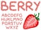 Strawberry alphabet