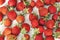 Strawberry. Background of strawberries. Tasty background