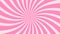 Strawberry candy rays, vector pink background