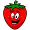 Strawberry Cartoon Mascot