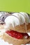 Strawberry and Cream Eclair