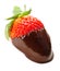 Strawberry dipped in chocolate