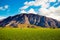 Strawberry Field and Mountains