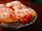 Strawberry filled puff pastry