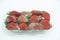 Strawberry food agriculture isolated mold delicious healthful fruit Sao Paulo Brazil