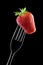 Strawberry on a Fork