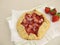 Strawberry galette - Strawberries in shortcrust