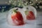 Strawberry in ice - Summer heat respite recipes