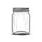 strawberry jam jar ai generated