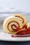 Strawberry Jam Swiss Roll