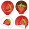 Strawberry labels