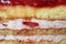 Strawberry Layers Sponge Cake Texture