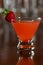 Strawberry martini