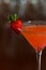 Strawberry martini