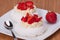 Strawberry Meringues Dessert Pavlova