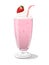 Strawberry milkshake