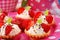Strawberry mini tartlets