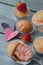 Strawberry muffins