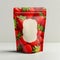 Strawberry packaging mockup