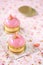 Strawberry Pistachio Mini Tarts