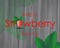 Strawberry poster with image red berry