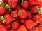 Strawberry. Ripe berries. Fruit background