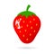 Strawberry ripe vector icon