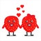 Strawberry\\\'s cute mascot falls in love