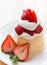 Strawberry shortcake dessert