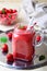 Strawberry Smoothie, Healthy Delicious Drink