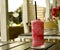 Strawberry smoothie at relax resort cafe