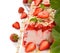 Strawberry terrine