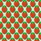 strawberry themed pattern