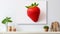Strawberry Wall Art: Bold, Precise, And Subtle Tonal Values