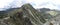 Strbske Solisko mountain from Predne Solisko mountain in Tatra mountains