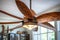 streak-free overhead fan blades after thorough cleaning