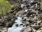 Stream Calnegia or Fiume Calnegia, Foroglio The Bavona Valley or Valle Bavona, Val Bavona or Das Bavonatal