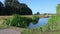 Stream leading to ponds at Bushy Park