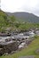 Stream in the near of the Old Weir Bridge in the Killarney National Park, Ireland