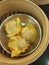 The streamed pork dumplings