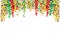 Streamer confetti Carnival party banner serpentine decoration