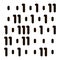 Streaming Binary Code Matrix Vector Icon