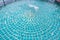 Streaming of water wave in swimming pool