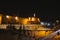 Streeo of old city Jerusalem at night