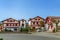 Street in Ainhoa, Pyrenees-Atlantiques, France