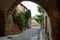 Street in ancient Grambois, Provence