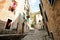 Street of the ancient town of Kotor