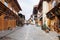 Street and architecture building at Dukezong old town, located in Zhongdian city  Shangri-La. landmark and popular spot for