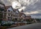 Street and architecture of Gramado city - Gramado, Rio Grande do Sul, Brazil