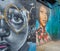 Street art celebrating Black women